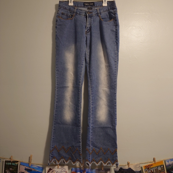 Street Code Rare Vintage Style Blue Jeans - Picture 3 of 9
